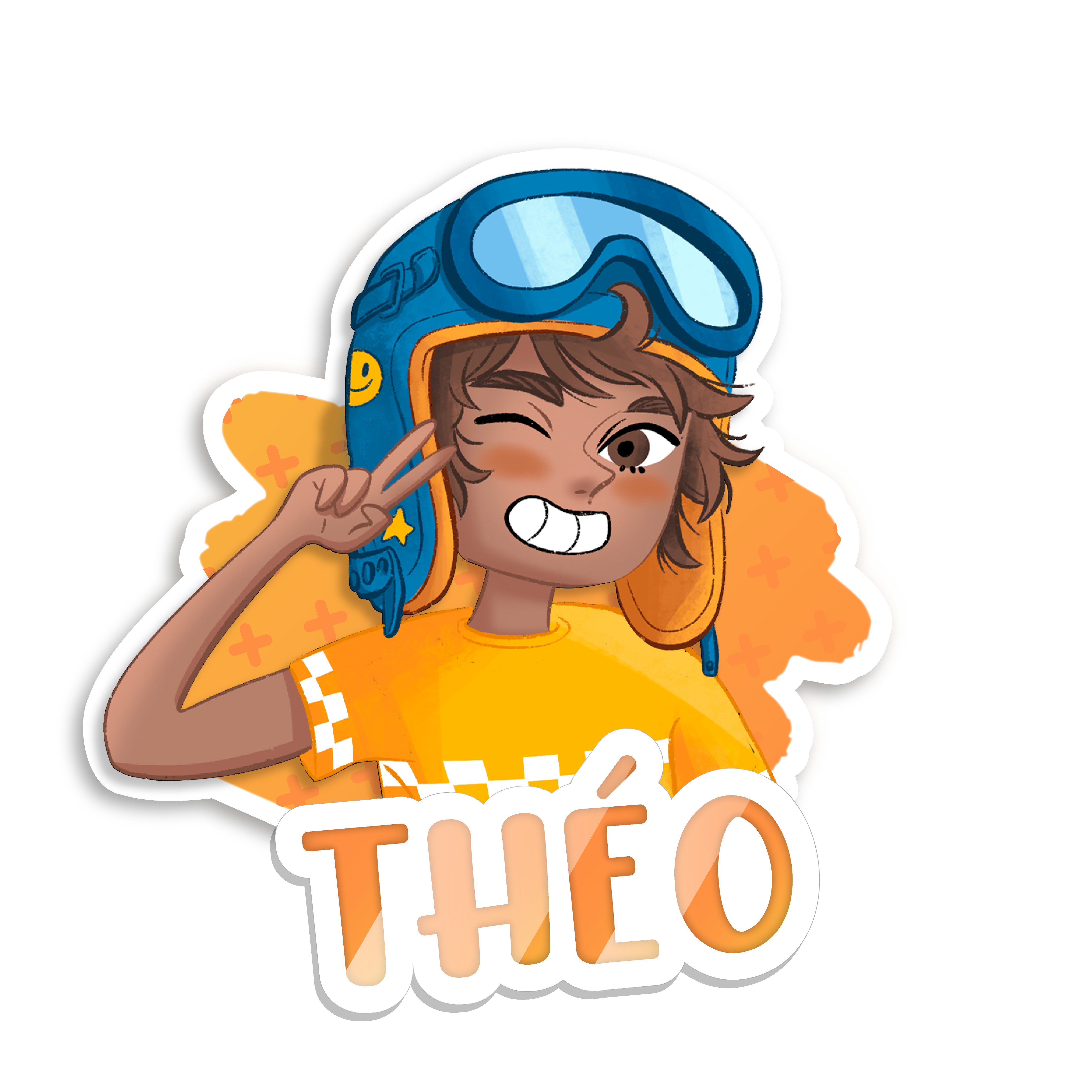 personagem Théo, de Enkantum